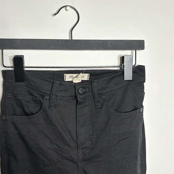 Madewell Women's Black Straight Leg Jeans - Picture 4 of 9